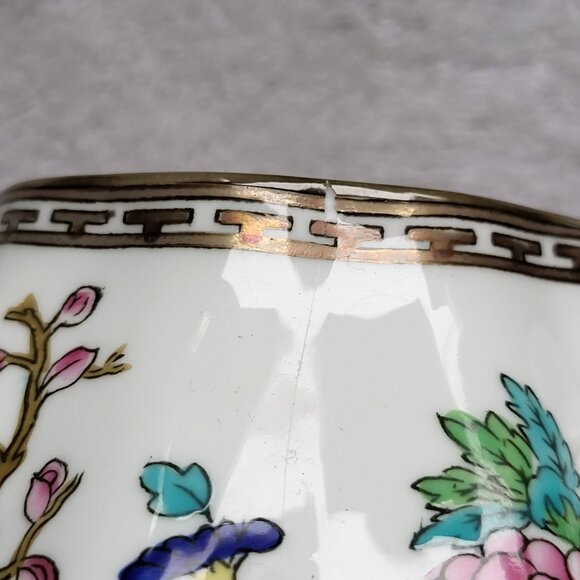 VTG COALPORT INDIAN TREE TEAPOT ENGLAND ORIGINAL ENGRAVING 1801 BONE CHINA RARE - Picture 9 of 12